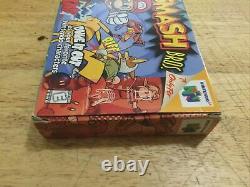 Super Smash Bros. N64 Nintendo 64 Complete in Box CIB Original Authentic