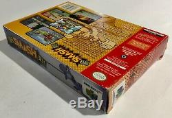 Super Smash Bros. Nintendo 64 N64 Authentic Original Box Manual Complete