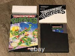 Teenage Mutant Ninja Turtles 1 Nintendo Nes Complete CIB Very Good Authentic