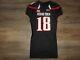 Texas Tech Red Raiders Authentic Game Used Ncaa Football Jersey Under Armour 44