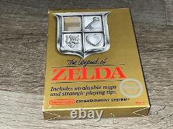 The Legend of Zelda Nintendo Nes Complete CIB Good Condition Authentic