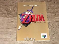 The Legend of Zelda Ocarina of Time Nintendo 64 N64 Complete CIB Authentic