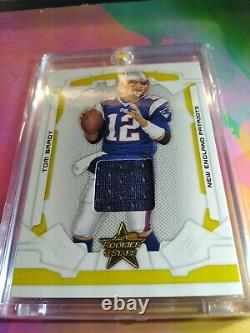 Tom Brady? Game Used Jersey? 2008 Rookies & Stars? Piece Of Authentic Insert? Mint