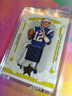 Tom Brady? Game Used Jersey? 2008 Rookies & Stars? Piece Of Authentic Insert? Mint