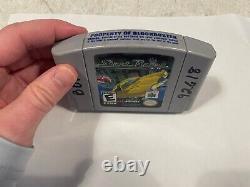(Ultimate N64 Game Lot) Super Bowling Stunt Racer Beast Wars Authentic
