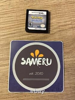 Used Authentic Pokemon Soulsilver Version Nintendo Ds (cartridge Only) Free Ship