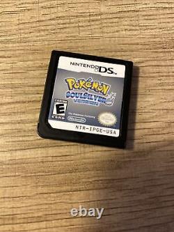 Used Authentic Pokemon Soulsilver Version Nintendo Ds (cartridge Only) Free Ship