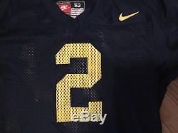 Vintage Authentic Nike Woodson Michigan Wolverines Football Game Jersey Sz 52