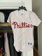 Vintage Russell Philadelphia Phillies Lenny Dykstra Authentic Jersey Game Used