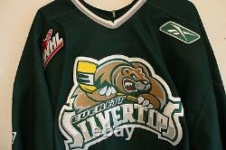 WHL Everett Silvertips Authentic Autographed Game Jersey 07/08 Season Iwanski