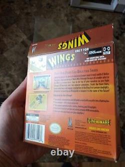 Wings (Nintendo Game Boy Advance, 2003) CIB Rare Grail GBA Authentic mint C & M