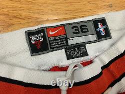 100% Authentique Chicago Bulls Nike Vintage Jeu Short Taille 36 Nba Og Vtg Rare