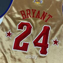 100% Authentique Kobe Bryant Adidas 2008 Nba All Star Game Jersey Taille 52 Hommes