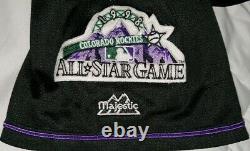 1998 Mlb All-star Game Ligue Américaine Authentique Jersey Cousu Sur Vintage