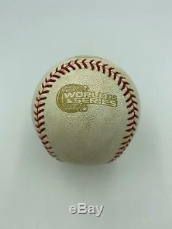 2005 World Series Baseball Jeu Occasion De Final Jeu 4 Mlb White Sox Authentic