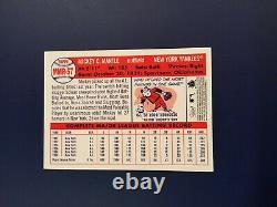 2007 Topps # Mmr-57 Mickey Mantle Jeu Memorabilia Usagé 1957 Worn Authentic Rare