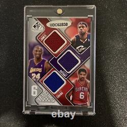 2009 Sp Authentic Game Used Star Swatches Bryant/jordan/lebron/durant /99