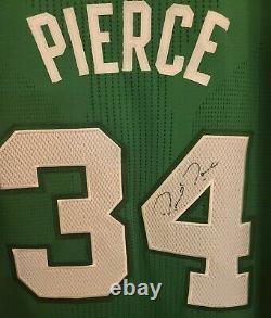 2011 Boston Celtics Authentic Nba Away Game Worn Jersey D'occasion Paul Pierce Signé