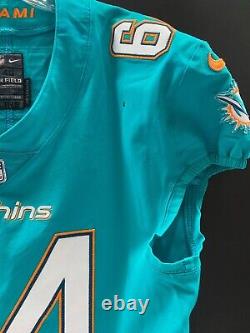 #64 Jake Brendel Miami Dolphins Jeu Utilisé Authentique Nike Jersey Sz-46 Yr-17 Ucla