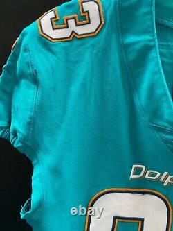 #83 Thomas Duarte Miami Dolphins Jeu Utilisé Authentique Nike Jersey Yr-2017 Ucla
