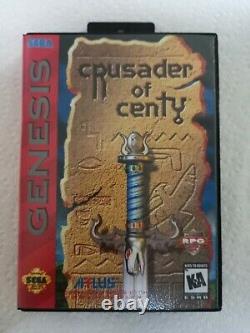 Authentic Crusader Of Centy (sega Genesis, 1994)
