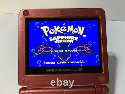Authentic Pokémon Sapphire Version Gba Peut Sauver Une Nouvelle Batterie Jeu Boy Advance Oem