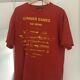 Authentique Raf Simons Summer Games Oversized Red T Shirt Taille M