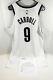 Brooklyn Nets 2018-19 Demarre Carroll #9 Game Used White Jersey Vs Ind 4 Pts