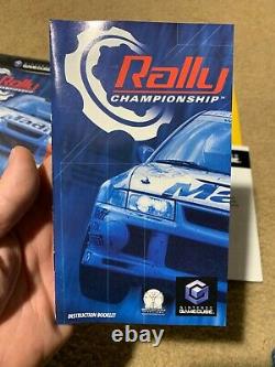 Championnat De Rallye (nintendo Gamecube, 2003) Rare Authentique Avec Manual Works G80