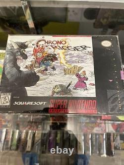 Chrono Trigger (super Nintendo, 1995) Snes Cib Complet Avec Manuel/cartes Authentiques