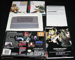 Chrono Trigger (super Nintendo, Snes, 1995) Complet Dans La Boîte Cib, Authentic