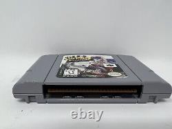Clay Fighter Sculptor Coupe Authentique N64 Nintendo 64 Game Tested Ships Fast