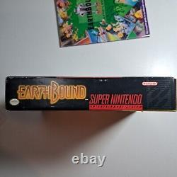 Earthbound Super Nintendo Snes Cib Big Box, Condition Excellente Authentique