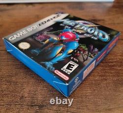 Fusion Metroid (game Boy Advance) Authentique Cib Très Bon État