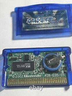 Game Boy Advance Sp Pokemon Authentic Groudon (not A Reshell!) Livré Avec R/s