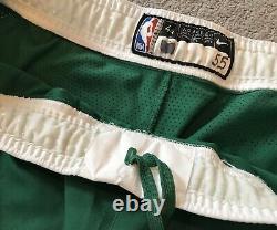 Greg Monroe Boston Celtics Chandails Portés Nike Green Nba Shorts Taille 44 Authentic