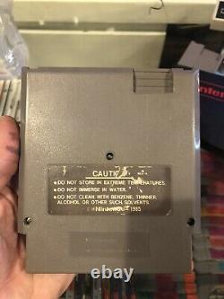 Gun Nac Nes Original Nintendo Panier De Jeu Seulement Authentique / Tested Avec Le Conseil Pics Rare