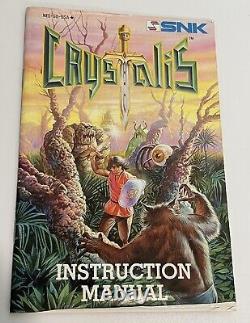 Immaculate Cartouche Crystalis Nes Nintendo Complete In Box Cib Authentic Game
