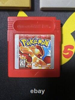 Jeu De Gameboy Nintendo (3) Pokémon Rouge / Argent / Or Authentique Et De Travail
