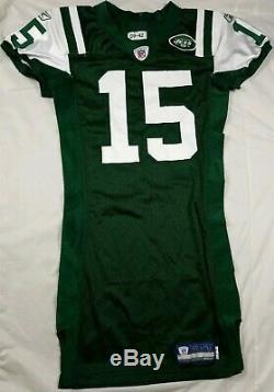 Jeu Officiel Délivré Tim Tebow De # 15 Jets De New York NFL Authentique Reebok Jersey 42