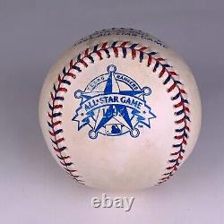 Jeu des étoiles MLB 1995 : balle de baseball authentique utilisée lors du match, Kirby Puckett - LOA 22158.