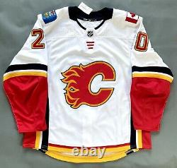 Jeux De Flames De Calgary Orned Authentic Adidas MIC Team LNH Hockey Jersey