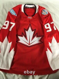 Joe Thornton Jeu Authentique Utilisé Jersey Coupe Du Monde De Hockey 2016 Équipe Canada