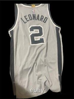 Kawhi Leonard San Antonio Spurs Authentic Jersey XL Jeu Éliminé All-star Adidas