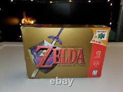 La Légende De Zelda Ocarina Du Temps (nintendo 64 N64) Complète En Boîte Authentique