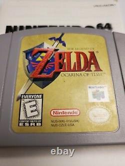 La Légende De Zelda Ocarina Du Temps (nintendo 64 N64) Complète En Boîte Authentique