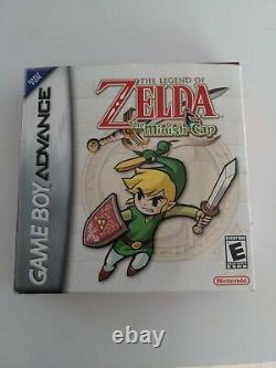 Legend Of Zelda The Minish Cap (game Boy Advance, 2005) Authentique Cib Complet