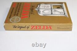 Légende De Zelda Nes Nintendo Complet Cib Authentique Avec Carte! Sceau De Cercle! Royaume