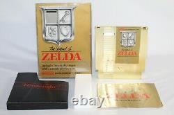 Légende De Zelda Nes Nintendo Complete En Boîte Cib Authentic! C'est Pas Vrai! Sceau Circulaire