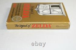 Légende De Zelda Nes Nintendo Complete En Boîte Cib Authentic! C'est Pas Vrai! Sceau Circulaire